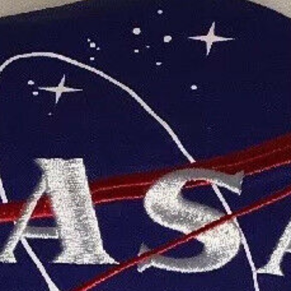 NASA Graphic Sweatshirt with Embroidery NWOT - Picture 4 of 5